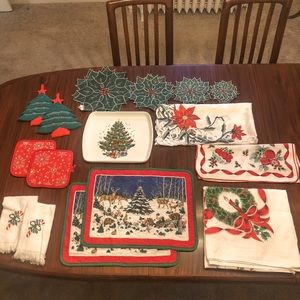 Vintage Christmas Kitchen Decor Set 🌲